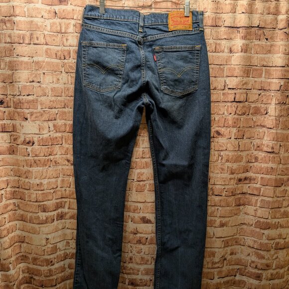 Levi's 514 Classic Blue Denim Jeans Size W32 L32 - Picture 11 of 15